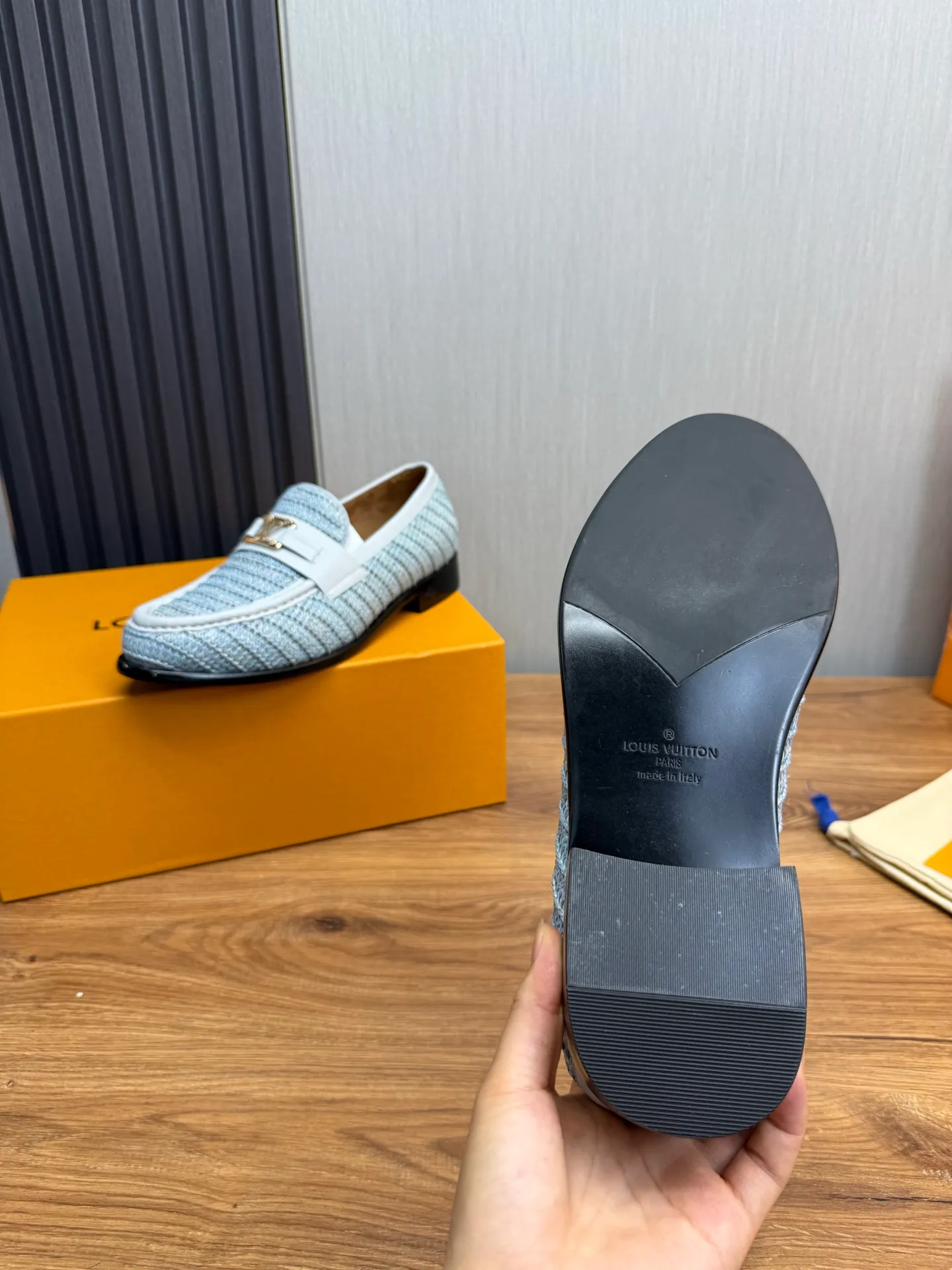 Factory 680💰 LV. Men's business casual leather shoes, all made of imported original brand leather, just to create a more comfortable wearing experience, original non-slip and wear-resistant outsole ✔️16-45 (38.45 non-returnable)